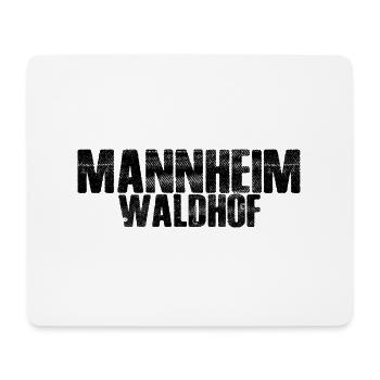 Mannheim Monnem Mannheimat - Mousepad (Querformat) - Weiß - Vorne