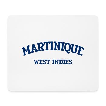 Martinique - Fort-de-France - Antilles Caraïbes - Tapis de souris (format paysage) - blanc - Devant