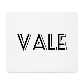 Vale - Mousepad (Querformat) - Weiß - Vorne