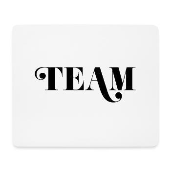 Team - Mousepad (Querformat) - Weiß - Vorne