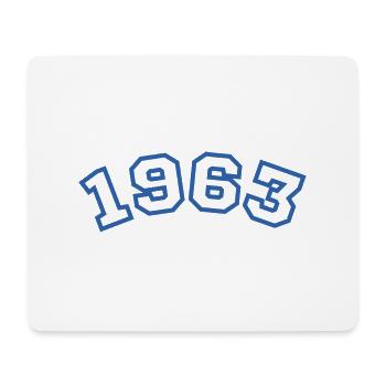 1963 Sport Blue - Mouse Pad (horizontal) - white - Front
