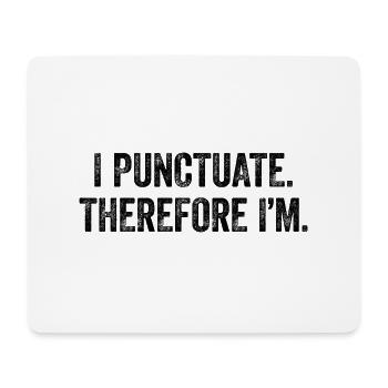 Sarkasmus für Grammatik-Fans - Mousepad (Querformat) - Weiß - Vorne