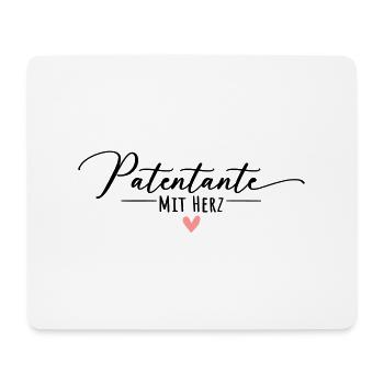 Godmother with a heart - Mouse Pad (horizontal) - white - Front