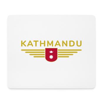 Kathmandu Design – Nepal's Heart - Mouse Pad (horizontal) - white - Front