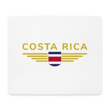 Costa Rica T-Shirt – Pura Vida Style - Tapis de souris (format paysage) - blanc - Devant