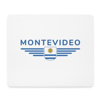 Montevideo Design – For Fans & Travelers - Mouse Pad (horizontal) - white - Front