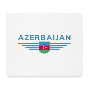 Azerbaijan Design – For Fans & Travelers - Mouse Pad (horizontal) - white - Front