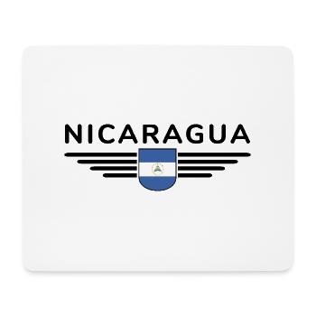Nicaragua T-Shirt Design - Mouse Pad (horizontal) - white - Front