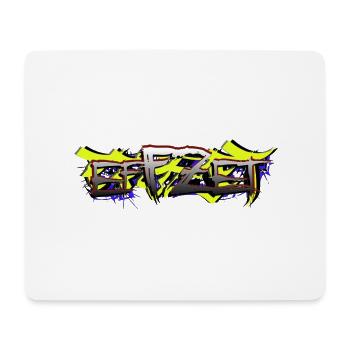 efFZet RAPpresent LoGo - Mousepad (Querformat) - Weiß - Vorne