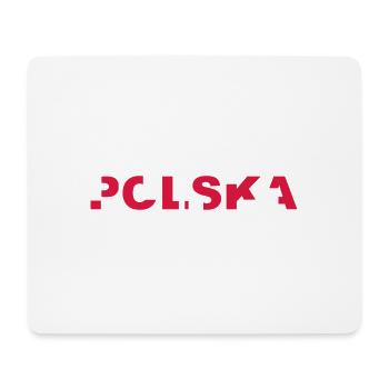 Polska Lettering - Polen - Poland - polnisch - Mousepad (Querformat) - Weiß - Vorne