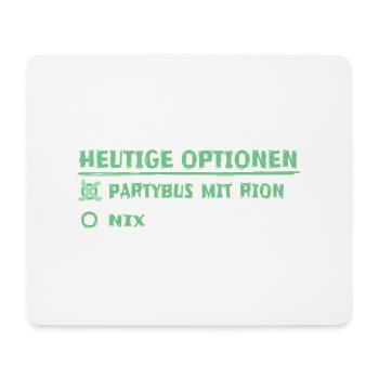 rion as a given name - Mouse Pad (horizontal) - white - Front