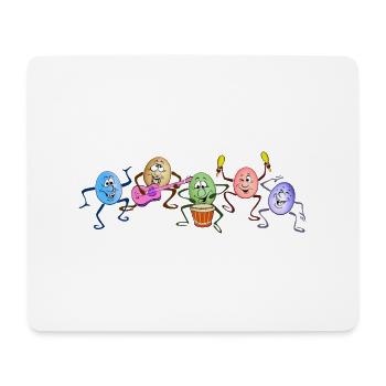 Tortuous maneuvering - Mouse Pad (horizontal) - white - Front