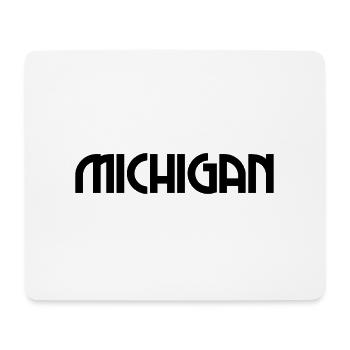Michigan Detroit - USA - United States of America - Mouse Pad (horizontal) - white - Front