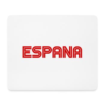 España - Espagne - Madrid - Barcelone - Espagnol - Tapis de souris (format paysage) - blanc - Devant