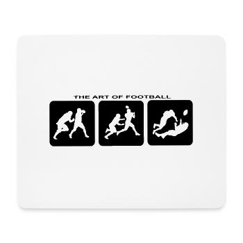 American Football Touchdown Quarterback Fantasy - Mousepad (Querformat) - Weiß - Vorne