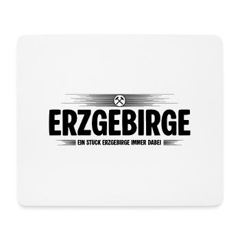 Erzgebirge Heimat immer dabei - Mousepad (Querformat) - Weiß - Vorne