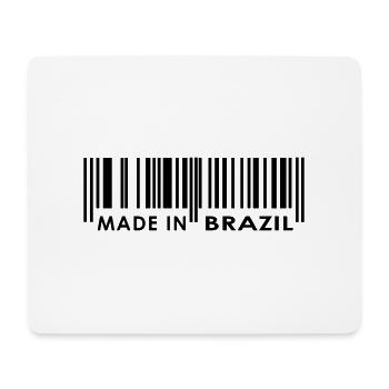 Made in Brazil - Mousepad (Querformat) - Weiß - Vorne