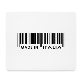Made in Italia / Italy - Mouse Pad (horizontal) - white - Front