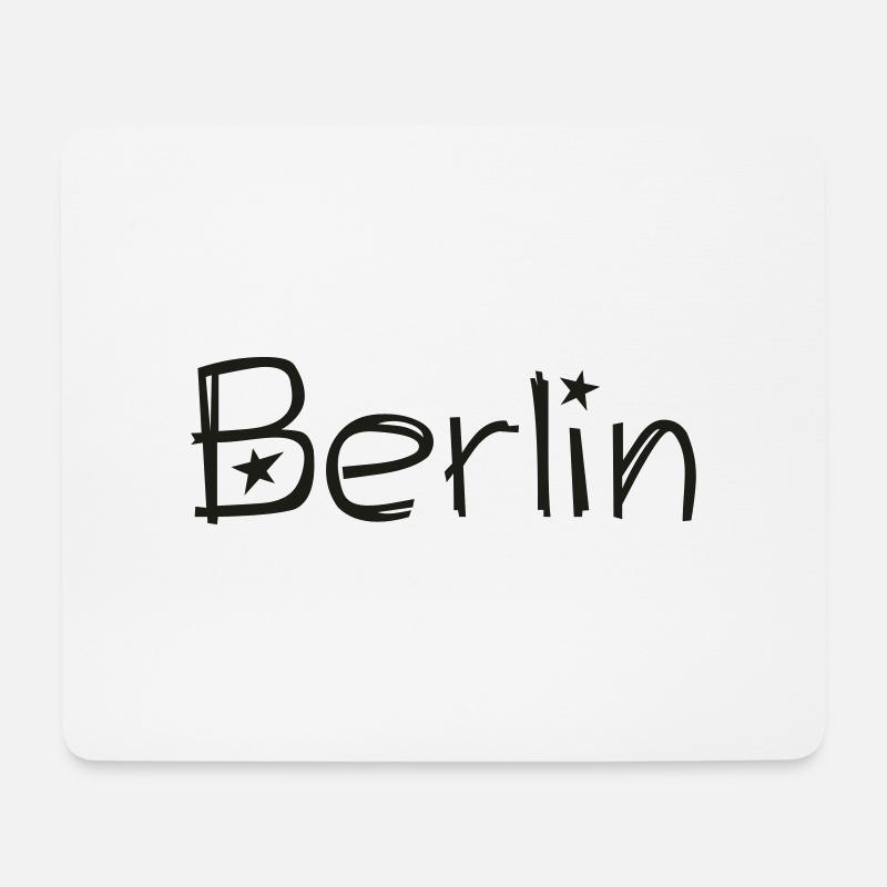 berlin - Mousepad (Querformat) - Weiß