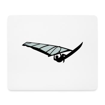 Windsurfer - Mousepad (Querformat) - Weiß - Vorne