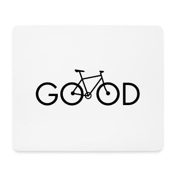 Spread_bike good.ai - Mousepad (Querformat) - Weiß - Vorne