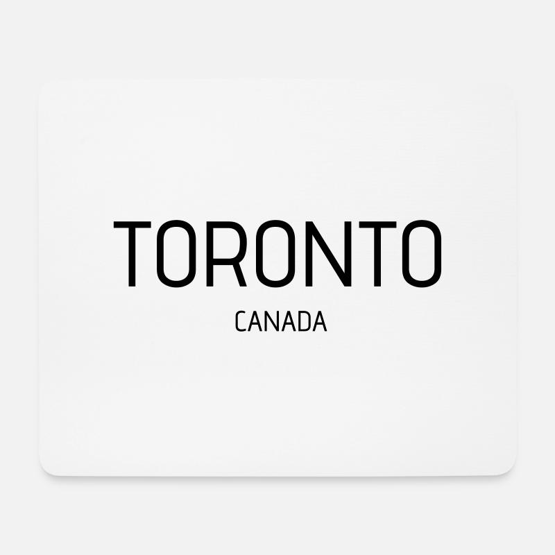 Toronto - Mousepad (Querformat) - Weiß