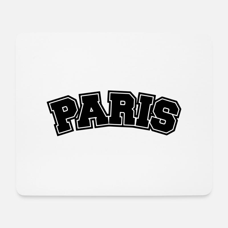 Paris College Bogen x - Mousepad (Querformat) - Weiß