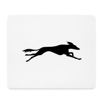 Saluki - Mousepad (Querformat) - Weiß - Vorne