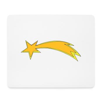christmas star - Mousepad (Querformat) - Weiß - Vorne