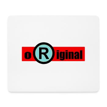 Original 1- Sei Original- einzigartig - Mousepad (Querformat) - Weiß - Vorne