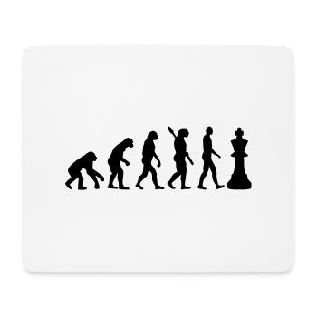 Schach - Mousepad (Querformat) - Weiß - Vorne