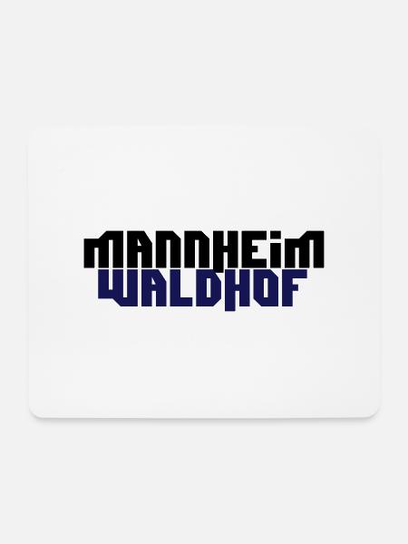 mannheim waldhof - Mousepad (Querformat) - Weiß