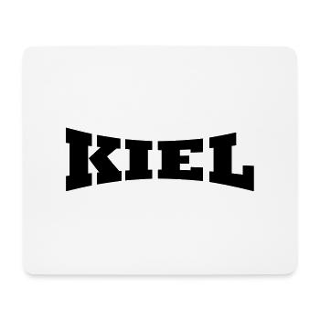 Kiel lettering - Mouse Pad (horizontal) - white - Front