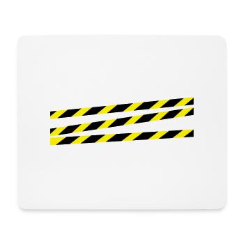 construction__f2 - Mousepad (Querformat) - Weiß - Vorne