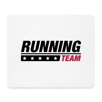 running_team_qa2 - Mouse Pad (horizontal) - white - Front