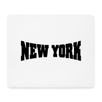 New York - Tapis de souris (format paysage) - blanc - Devant