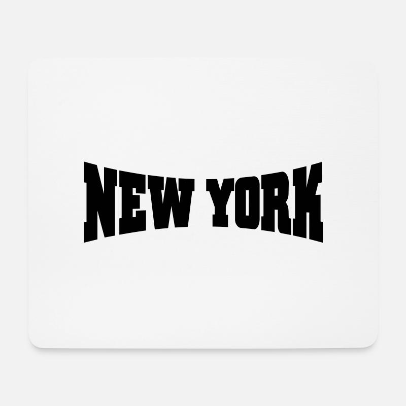 New York - Mousepad (Querformat) - Weiß