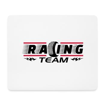 Racing Team - Mousepad (Querformat) - Weiß - Vorne