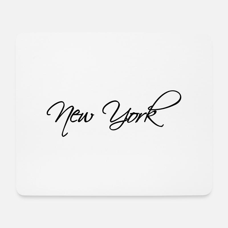 New York - Mousepad (Querformat) - Weiß