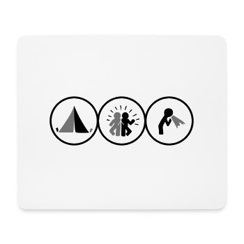 Festival - Mouse Pad (horizontal) - white - Front