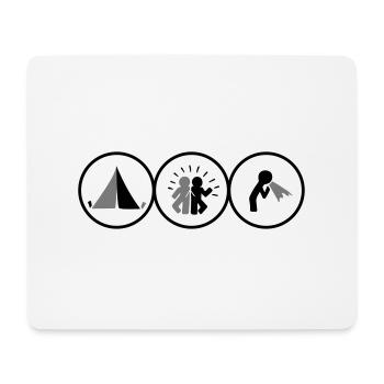 Festival - Mouse Pad (horizontal) - white - Front