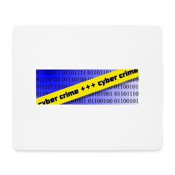 cyber-crime - Tapis de souris (format paysage) - blanc - Devant