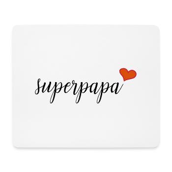 Super dad - Mouse Pad (horizontal) - white - Front