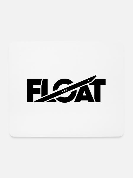 schweben - Mousepad (Querformat) - Weiß