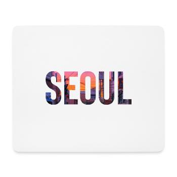 Reise Urlaub Seoul - Mousepad (Querformat) - Weiß - Vorne