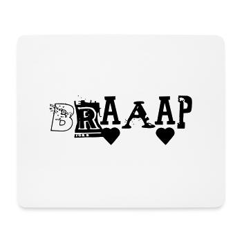 BRAAAP - Mousepad (Querformat) - Weiß - Vorne