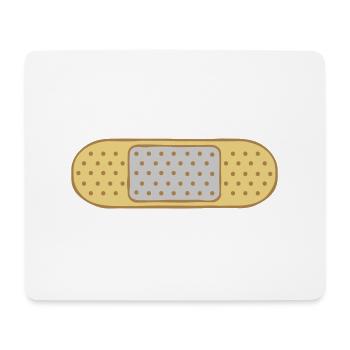 Conception de points de patch - Tapis de souris (format paysage) - blanc - Devant