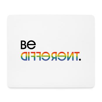 Soyez différent LGBT lgbtqi queer - Tapis de souris (format paysage) - blanc - Devant