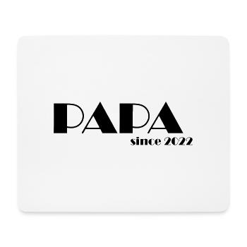 Papa 2022 s - Mousepad (Querformat) - Weiß - Vorne