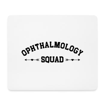 Ophthalmologie Squad - Mousepad (Querformat) - Weiß - Vorne